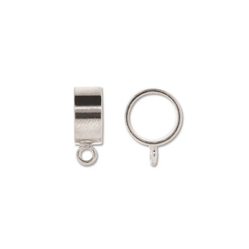 13.5mm Pendant Slide, Silver Plated - PNS135SP