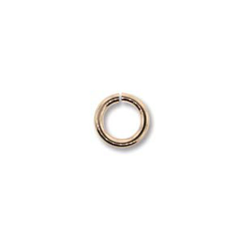 6mm (18ga) Open Jump Ring - Rose Gold Filled