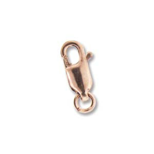 10mm Flat Lobster Clasp - Rose Gold Filled