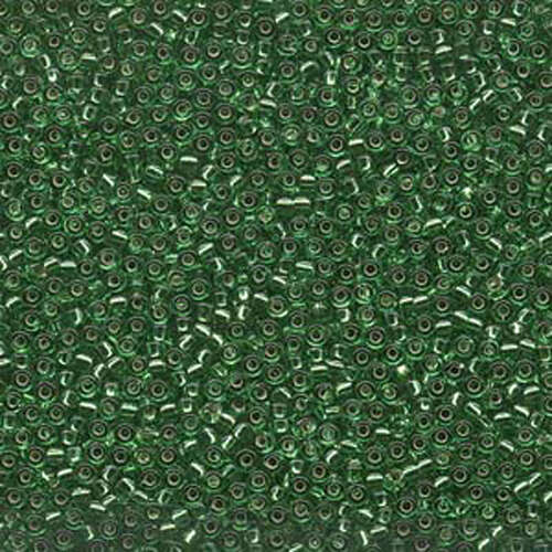Miyuki 11/0 Rocaille Bead - 11-915 - Silver Lined Light Green
