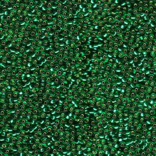 Miyuki 11/0 Rocaille Bead - 11-917 - Silver Lined Emerald