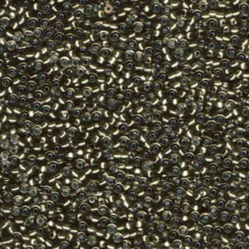 Miyuki 11/0 Rocaille Bead - 11-921L - Silver Lined Grey