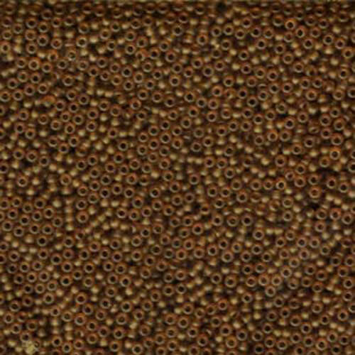 Miyuki 11/0 Rocaille Bead - 11-9134F - Matte Transparent Light Brown
