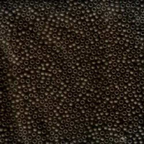 Miyuki 11/0 Rocaille Bead - 11-9135F - Matte Transparent Brown