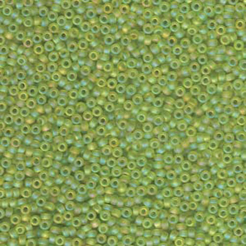 Miyuki 11/0 Rocaille Bead - 11-9143FR - Matte Transarent Chartreuse AB