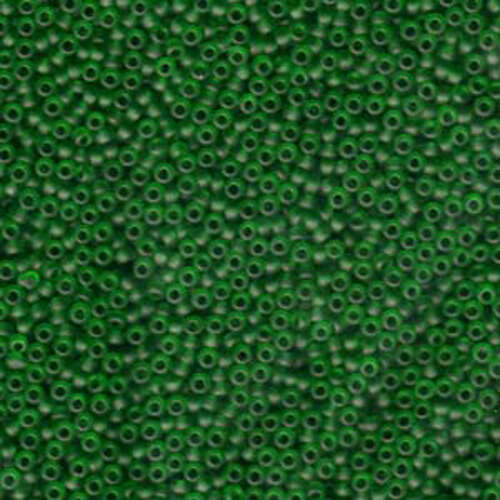 Miyuki 11/0 Rocaille Bead - 11-9146F - Matte Transparent Green