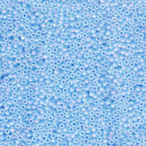 Miyuki 11/0 Rocaille Bead - 11-9148FR - Matte Transparent Light Blue AB