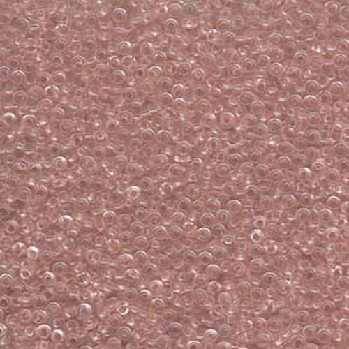 Miyuki 11/0 Rocaille Bead - 11-9155 - Transparent Light Tea Rose