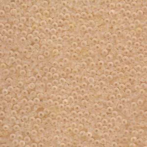 Miyuki 11/0 Rocaille Bead - 11-9155F - Matte Transparent Light Tea Rose