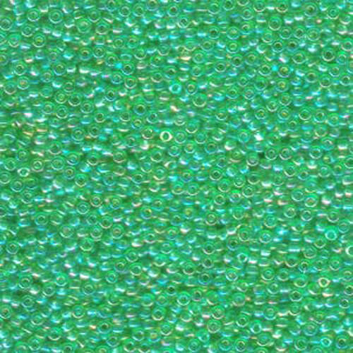 Miyuki 11/0 Rocaille Bead - 11-9179L - Transparent Light Green AB