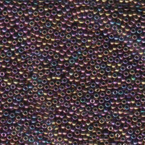 Miyuki 11/0 Rocaille Bead - 11-9188 - Metallic Purple Gold Iris