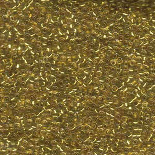Miyuki 11/0 Rocaille Bead - 11-9195 - 24KT Gold Lined Crystal