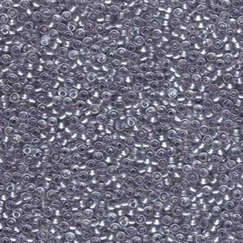 Miyuki 11/0 Rocaille Bead - 11-9242 - Sparkling Pewter Lined Crystal