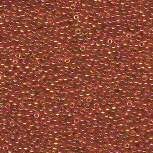 Miyuki 11/0 Rocaille Bead - 11-9254D - Transparent Red AB