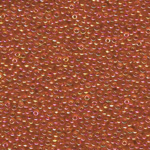 Miyuki 11/0 Rocaille Bead - 11-9254L - Transparent Light Red AB