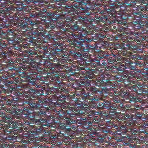 Miyuki 11/0 Rocaille Bead - 11-9256 - Transparent Smoky Amethyst AB