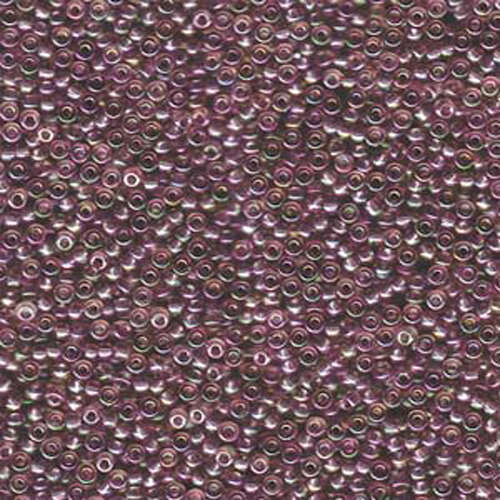 Miyuki 11/0 Rocaille Bead - 11-9256D - Transparent Dark Amethyst AB