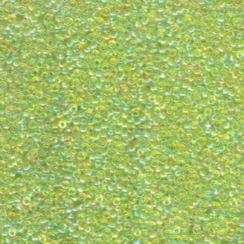 Miyuki 11/0 Rocaille Bead - 11-9258 - Transparent Chartreuse AB