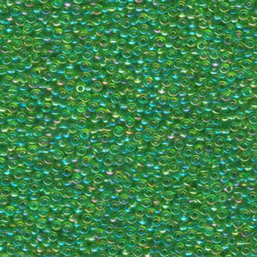 Miyuki 11/0 Rocaille Bead - 11-9259 - Transparent Light Green AB