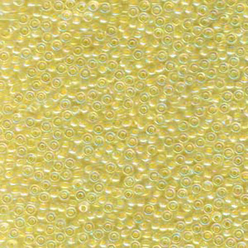 Miyuki 11/0 Rocaille Bead - 11-9273 - Light Yellow Lined Crystal AB