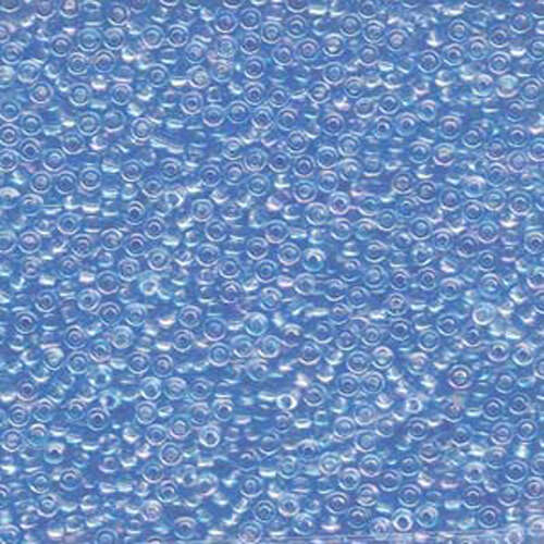 Miyuki 11/0 Rocaille Bead - 11-9299 - Light Sapphire Lined Crystal AB