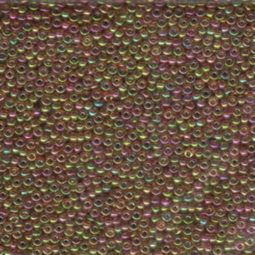 Miyuki 11/0 Rocaille Bead - 11-9301 - Dark Topaz Rainbow Gold Luster