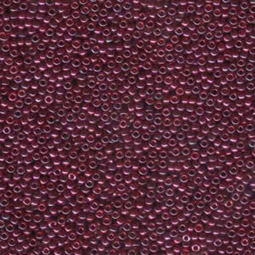 Miyuki 11/0 Rocaille Bead - 11-9313 - Cranberry Gold Luster