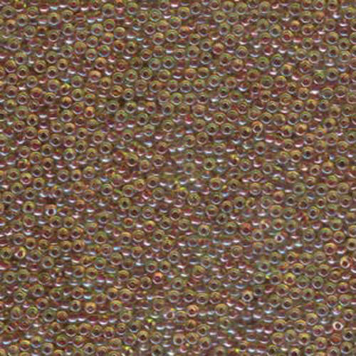 Miyuki 11/0 Rocaille Bead - 11-9336 - Wine Lined Peridot Luster