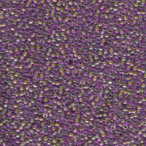 Miyuki 11/0 Rocaille Bead - 11-9340 - Hot Pink Lined Aqua AB
