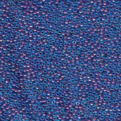 Miyuki 11/0 Rocaille Bead - 11-9346 - Fuchsia Lined Aqua