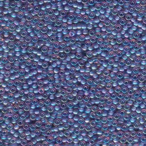 Miyuki 11/0 Rocaille Bead - 11-9360 - Aqua Lined Amethyst AB