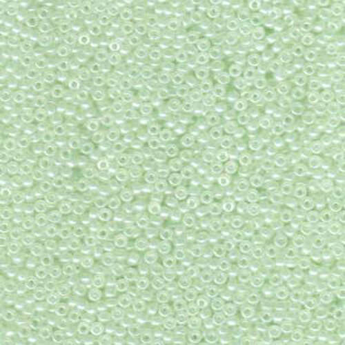 Miyuki 11/0 Rocaille Bead - 11-9371 - Pale Green Luster