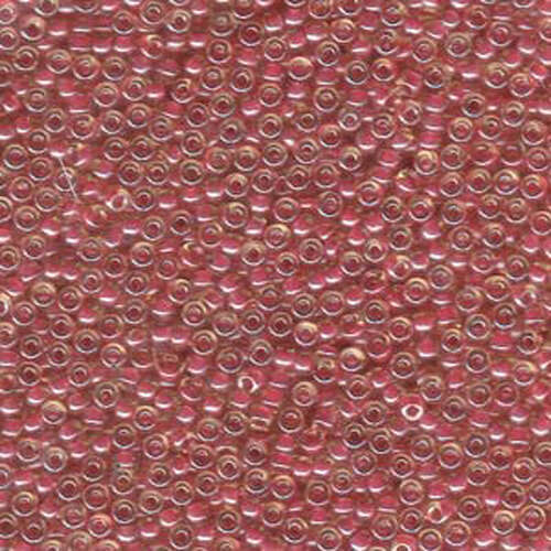 Miyuki 11/0 Rocaille Bead - 11-9373 - Dark Rose Lined Topaz Luster
