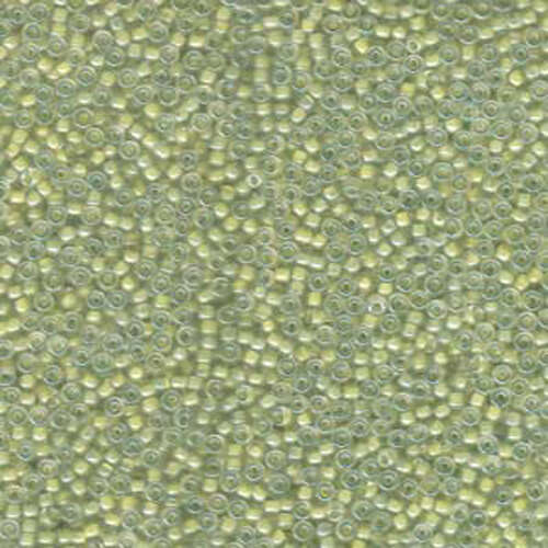 Miyuki 11/0 Rocaille Bead - 11-9378 - Yellow Lined Crystal Luster