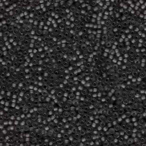 Miyuki 11/0 Rocaille Bead - 11-9401SF - Semi Matte Opaque Black