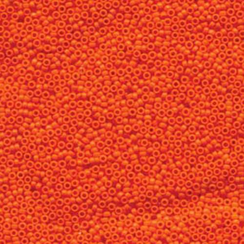 Miyuki 11/0 Rocaille Bead - 11-9405 - Opaque Tangerine