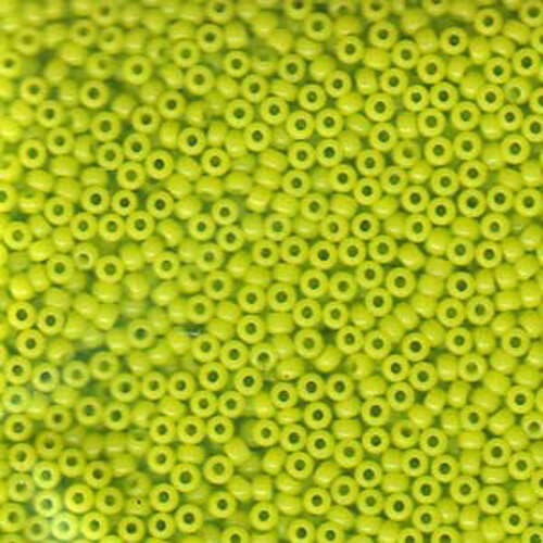 Miyuki 11/0 Rocaille Bead - 11-9416 - Opaque Chartreuse