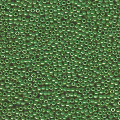 Miyuki 11/0 Rocaille Bead - 11-9431 - Opaque Jade Green Luster