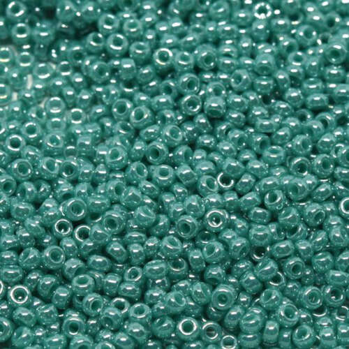 Miyuki 11/0 Rocaille Bead - 11-9435 - Opaque Teal Luster