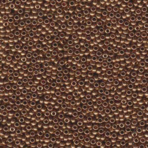 Miyuki 11/0 Rocaille Bead - 11-9457L - Metallic Light Bronze