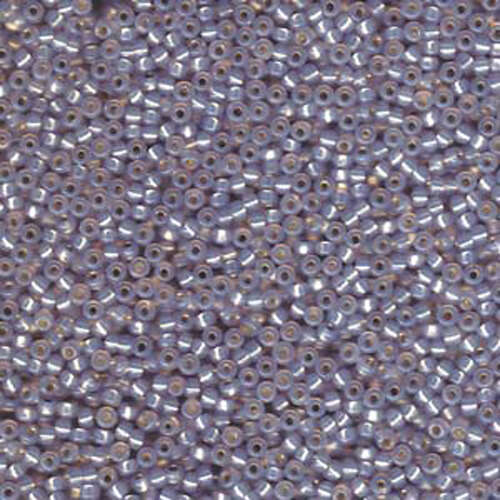 Miyuki 11/0 Rocaille Bead - 11-9576 - Dyed Silver Lined Smoky Opal AB