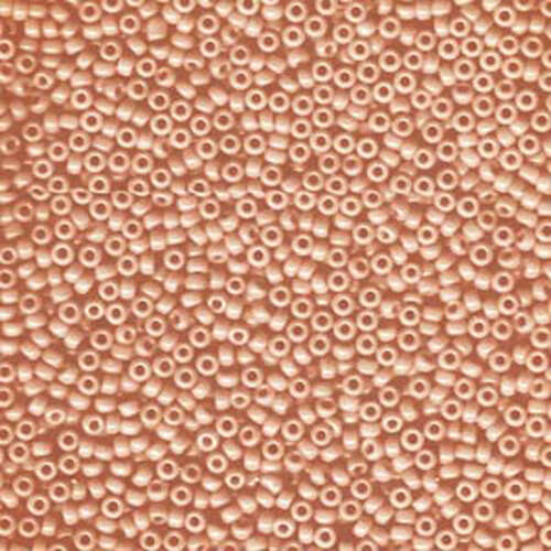 Miyuki 11/0 Rocaille Bead - 11-9596 - Semi Matte Opaque Salmon