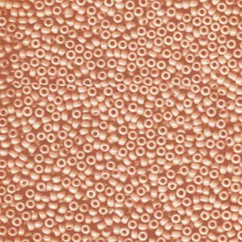 Miyuki 11/0 Rocaille Bead - 11-9596 - Semi Matte Opaque Salmon