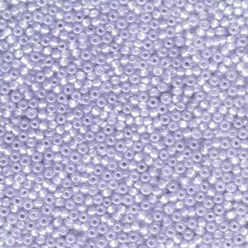 Miyuki 11/0 Rocaille Bead - 11-9649 - Dyed Silver Lined Lilac AB