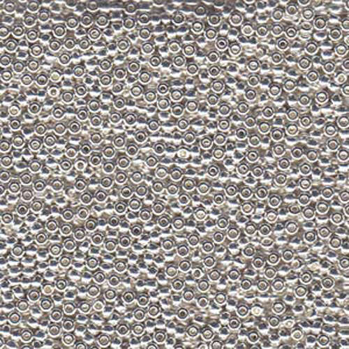 Miyuki 11/0 Rocaille Bead - 11-9961 - Sterling Silver Plated