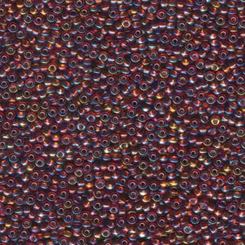 Miyuki 11/0 Rocaille Bead - 11-91005 - Silver Lined Dark Topaz AB