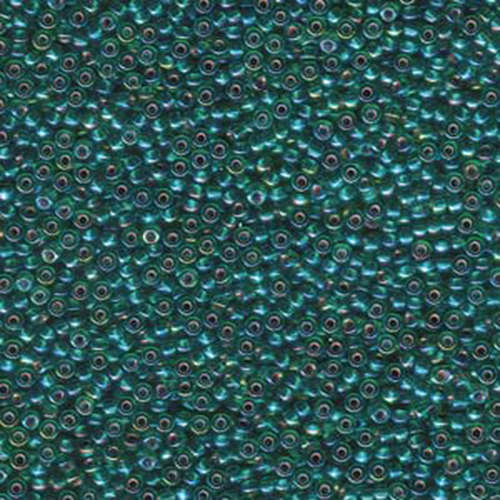 Miyuki 11/0 Rocaille Bead - 11-91017 - Silver Lined Emerald AB