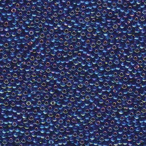 Miyuki 11/0 Rocaille Bead - 11-91020 - Silver Lined Cobalt AB