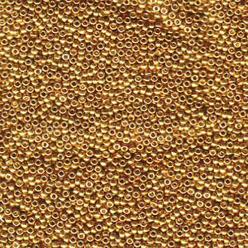 Miyuki 11/0 Rocaille Bead - 11-91053 - Galvanized Yellow Gold