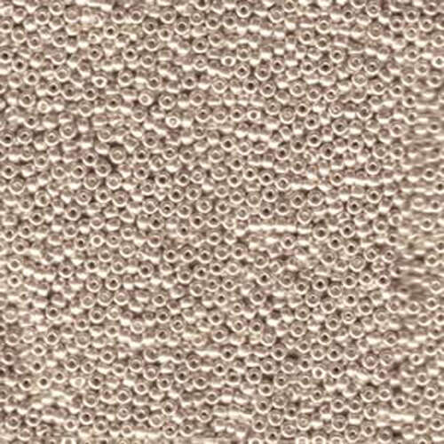 Miyuki 11/0 Rocaille Bead - 11-91072L - Galvanized Light Beige